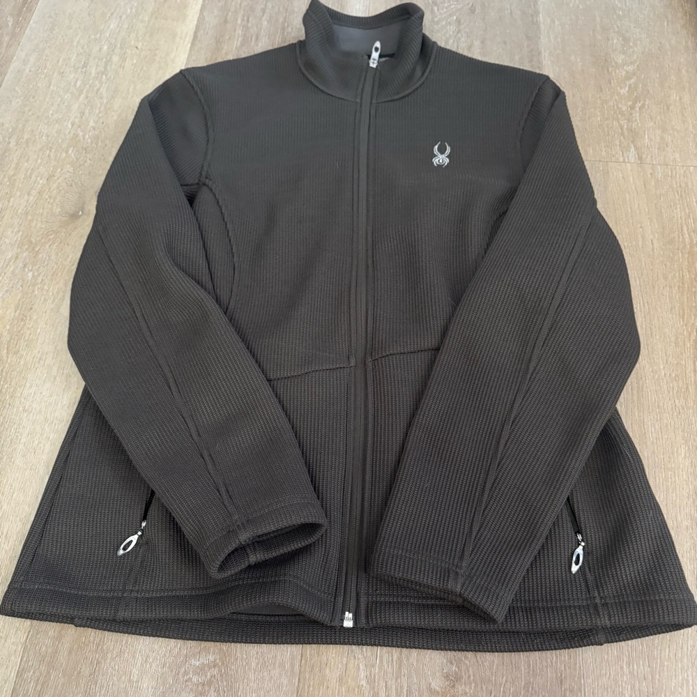 Spyder Core Sweater Black Full-Zip Jacket
